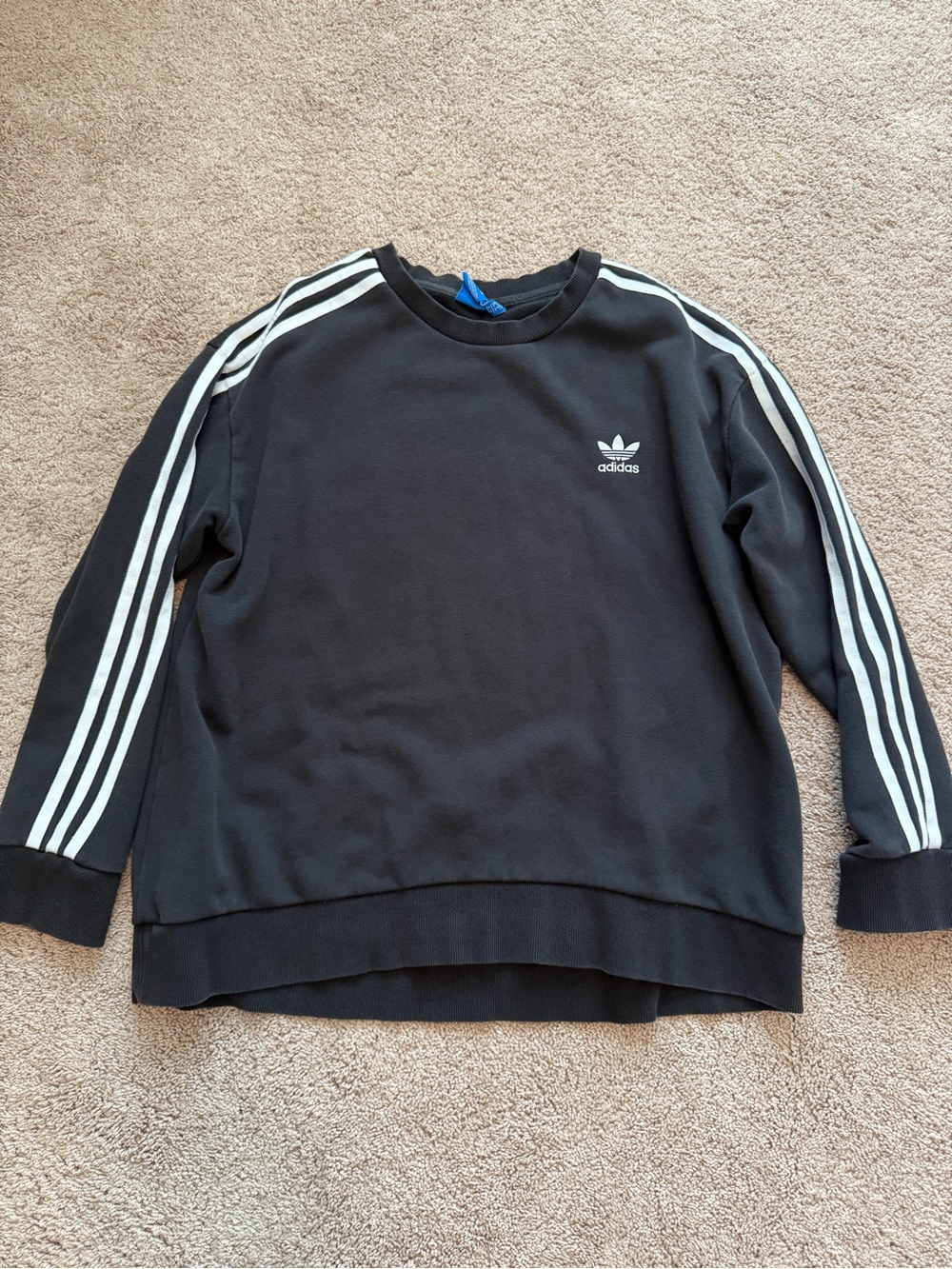 Adidas Adicolor 3 Stripes Crewneck Sweatshirt